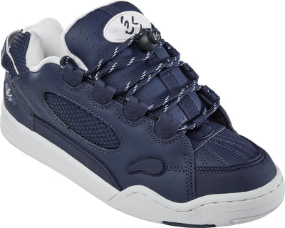éS THE MUSKA NAVY WHITE SKATE SHOES - X747X