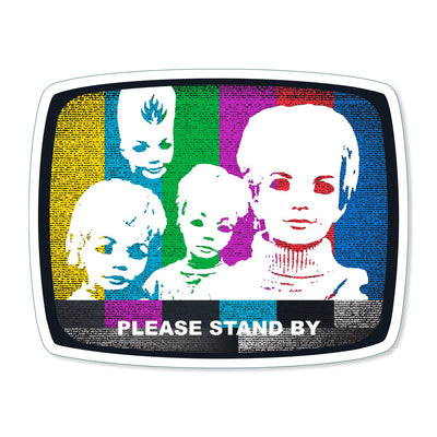 BLACK LABEL "Stand By" Sticker - X747X