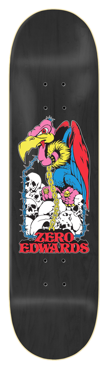 Zero Edwards - Vulture 8.5" Skateboard Deck - X747X