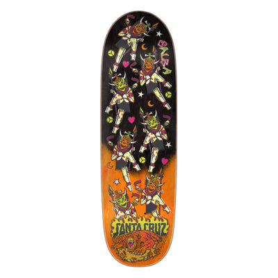 Santa Cruz Salba Firedance Santa Cruz Egg Skateboard Deck - 8.80″ - X747X