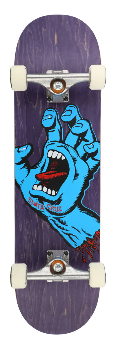Santa Cruz Screaming Hand Premium Complete Skateboard - 8.375″ - X747X