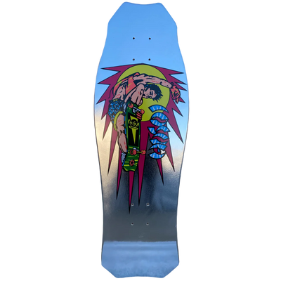Hosoi Rocket Air 10.25" LIMITED Silver Foil Skateboard Deck - X747X