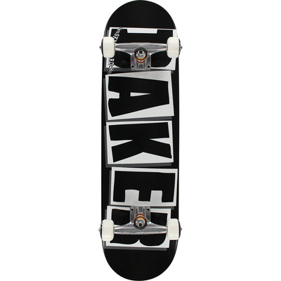 Baker Brand Logo Complete Skateboard - 8.25" Black/White - X747X