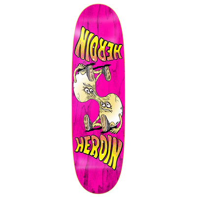 Heroin Merged Egg Skateboard Deck - 8.88″