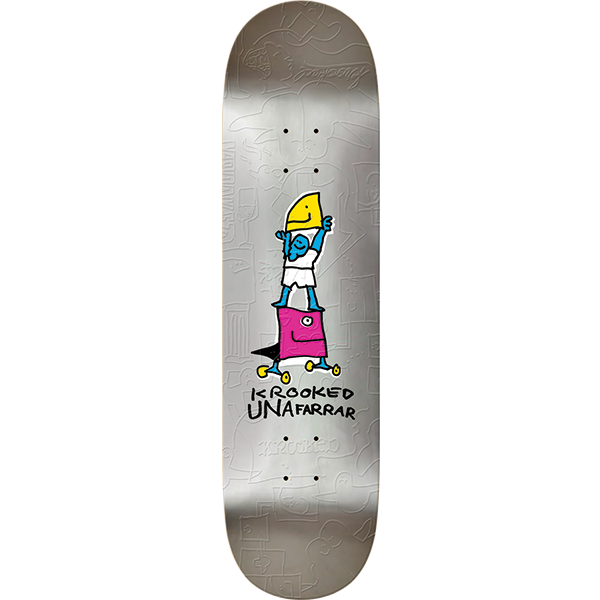 Krooked Farrar Stack Skateboard Deck - 8.25″