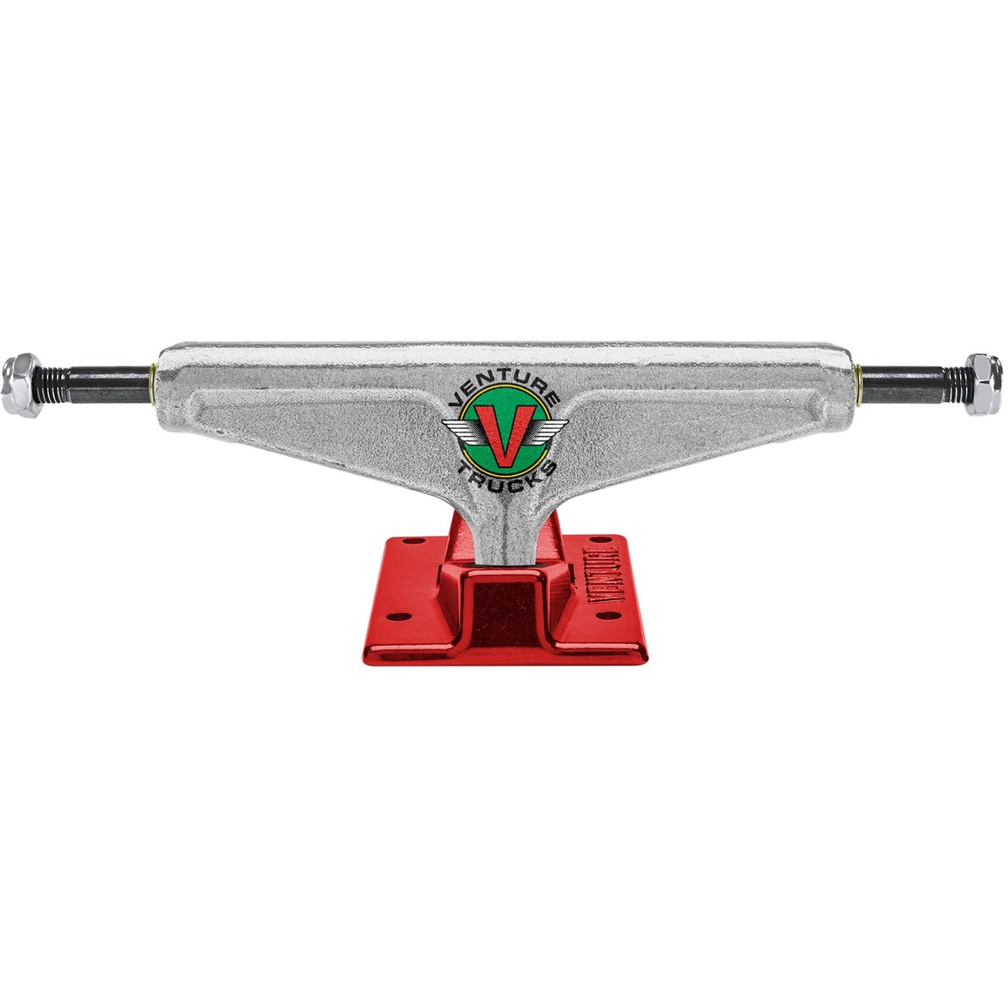 Venture Truck V-Hollow OG Wings Hi 5.25 - Polished/Red (Set of 2)