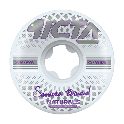 Ricta Brevard Reflective Naturals Wide Wheels 53mm 99a - White/Purple (Set) - X747X
