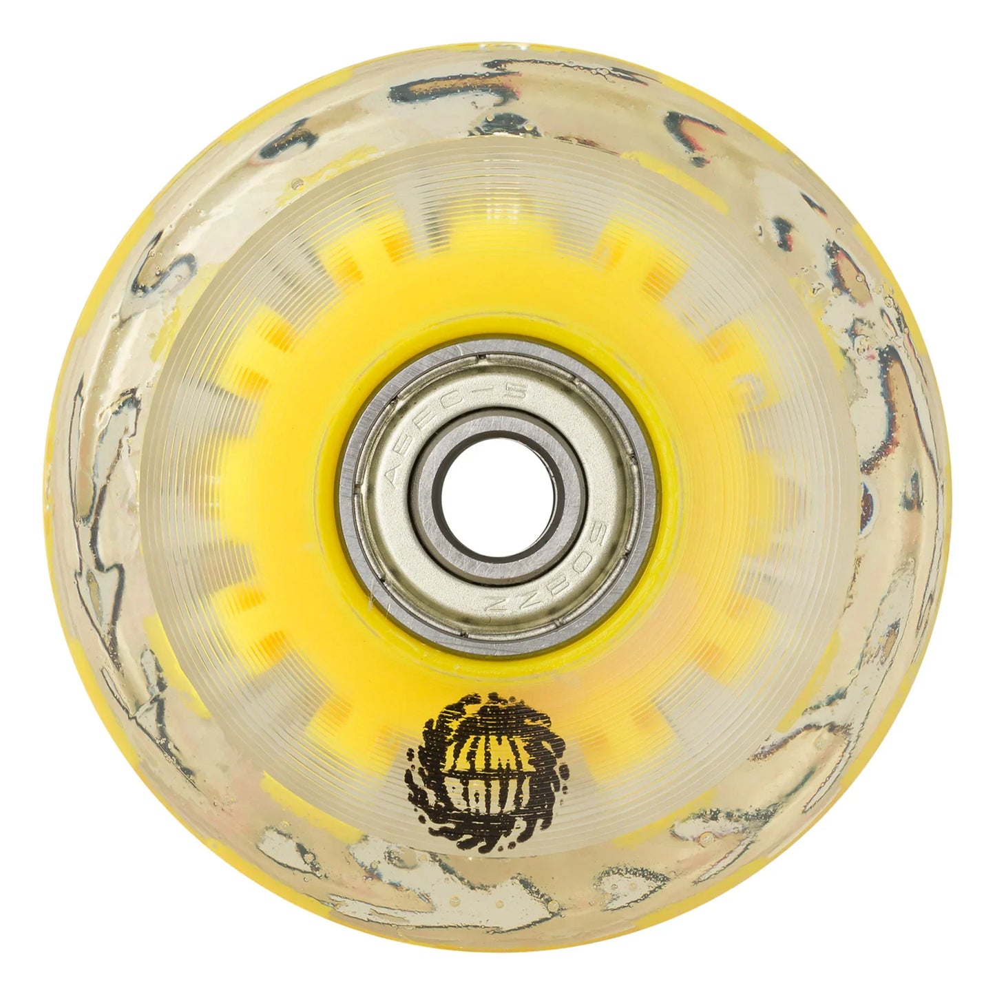 Slime Balls Light Ups OG Slime Wheels 60mm 78a - Red/Yellow LED (Set of 4)