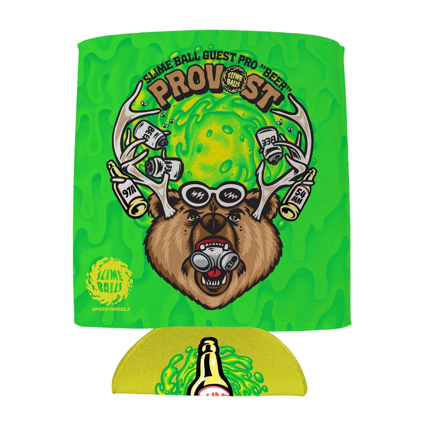 Slime Balls Collin Provost Beer Vomit MIni 56mm 97a Skateboard Wheels
