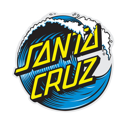 Santa Cruz Skateboards Wave Dot Sticker / Decal - X747X