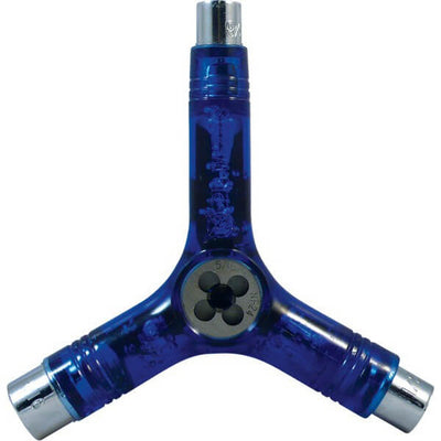 Pig Tri-Socket Skate Tool - Blue Transparent - X747X