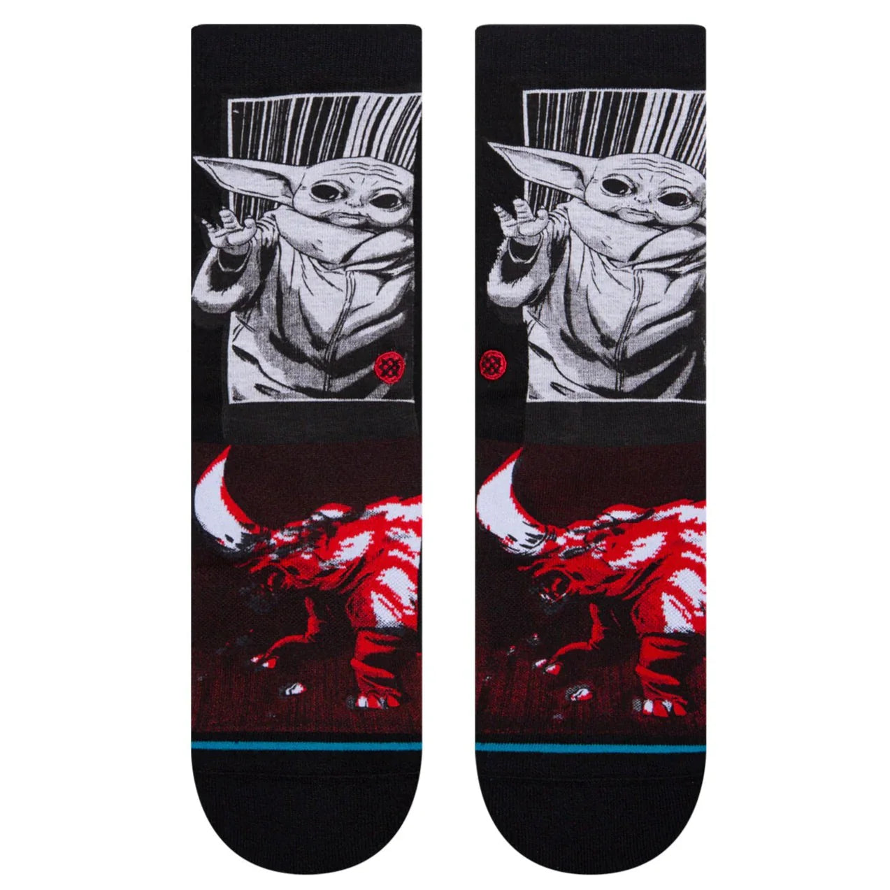 Stance X Star Wars Manga Mudhorn Kids Crew Socks - Black