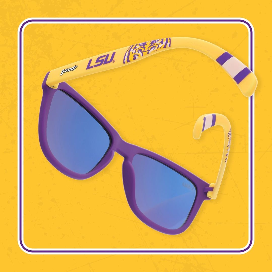 "Geaux Tigers” LSU Collegiate OG Polarized Sunglasses - X747X