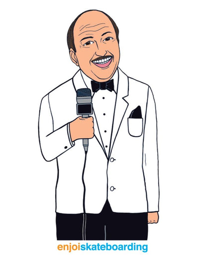Enjoi Body Slam Mean Gene Okerlund Sticker - X747X