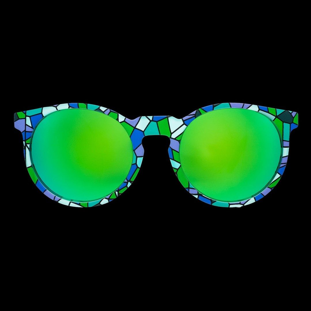 "Moody Mosaic Musings” Limited Circle G Polarized Sunglasses - X747X