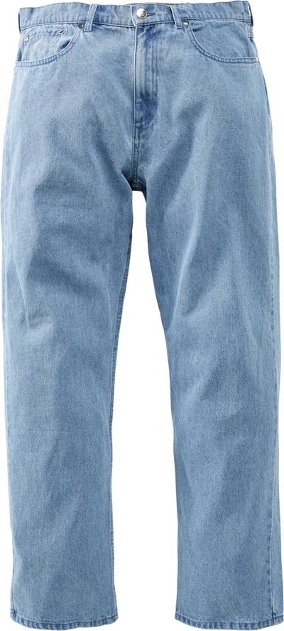 eS Light Blue Baggy Denim Pants - X747X