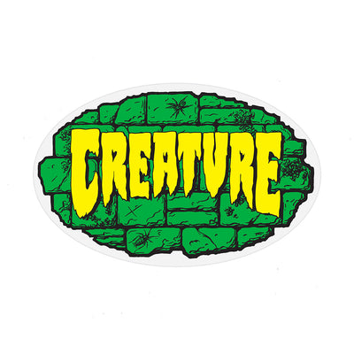 Creature Skateboards Crypt 4" Sticker - X747X
