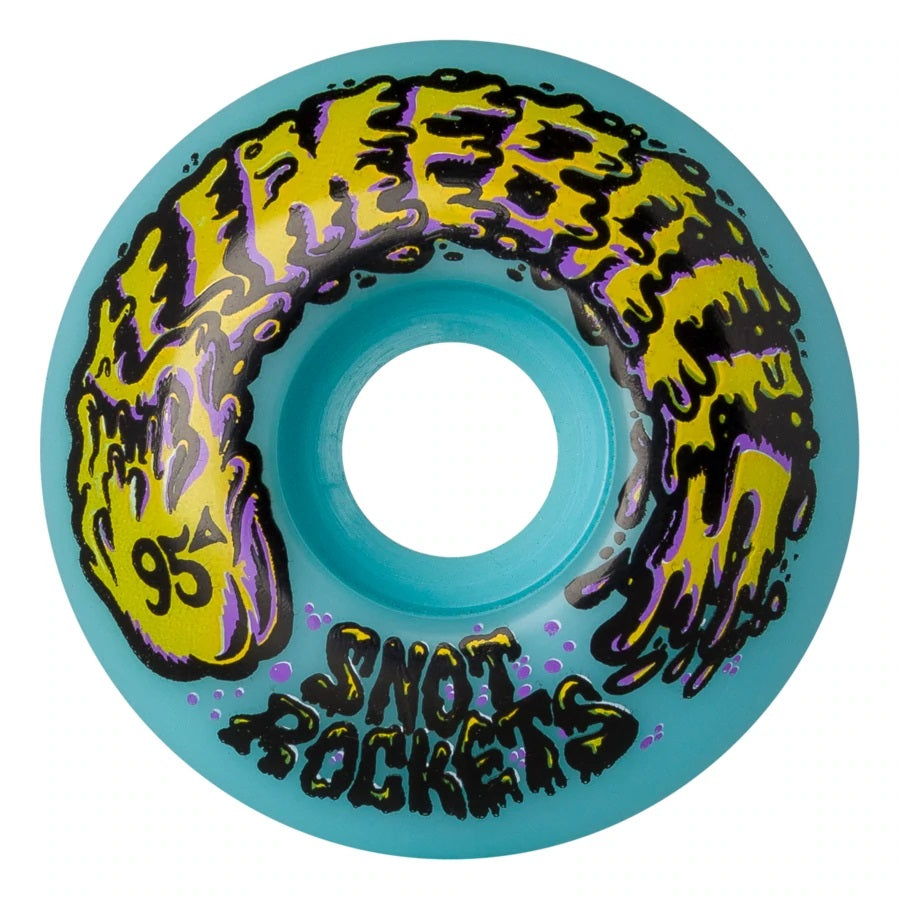 Slime Balls Snot Rockets Wheels 53mm 95a - Pastel Blue (Set)