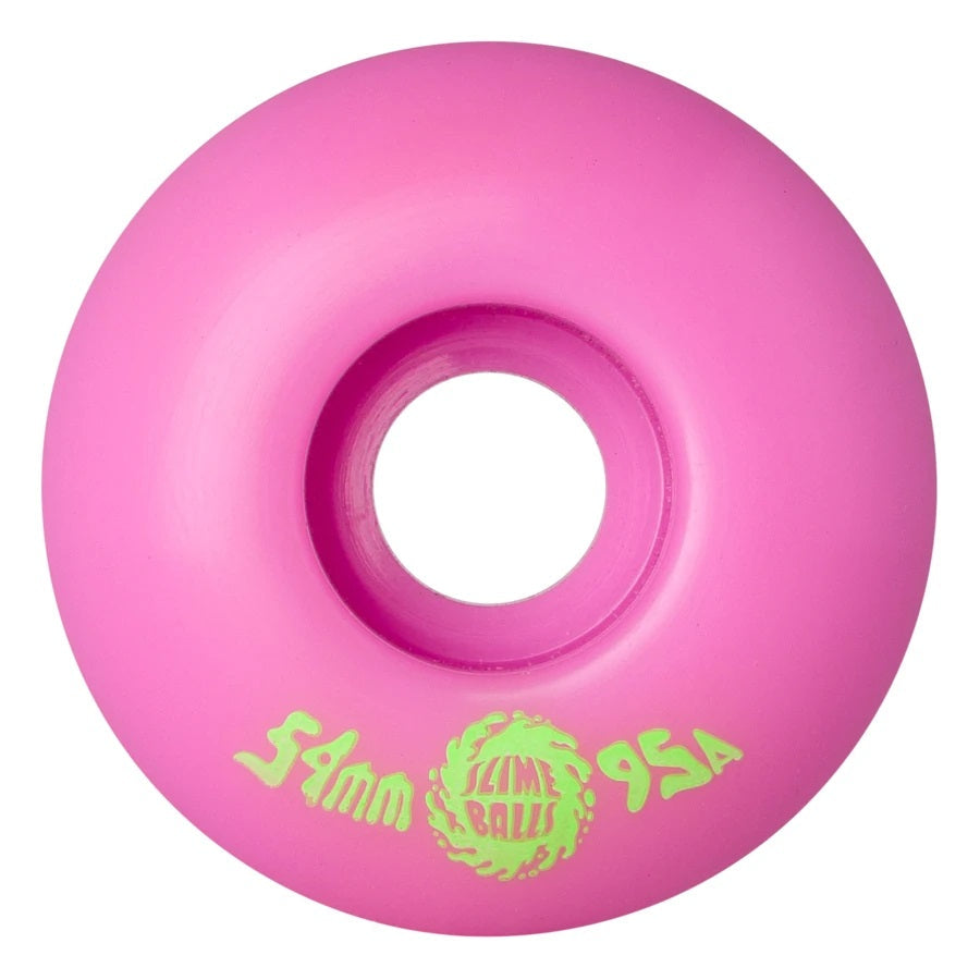Slime Balls Snot Rockets Wheels 54mm 95a - Pastel Pink (Set)