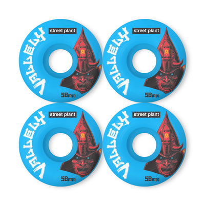 Street Plant Mike Vallely "Samurai" 58mm 101a Skateboard Wheels - X747X