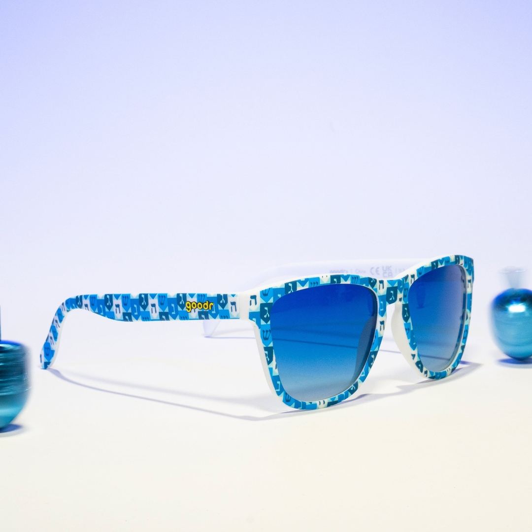 "Not Made Out Of Clay” Hanukkah OG Polarized Sunglasses - X747X