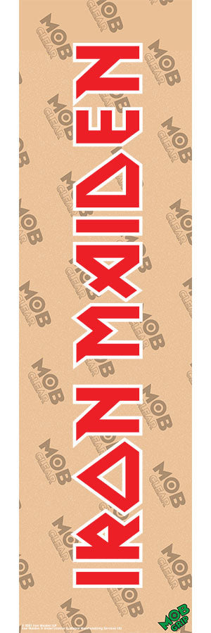 Mob x Iron Maiden Logo Clear Skateboard Grip Tape - X747X