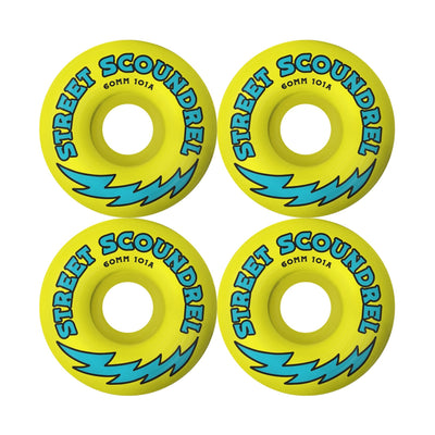 Street Plant "Street Scoundrels" 60mm 101a Skateboard Wheels - X747X