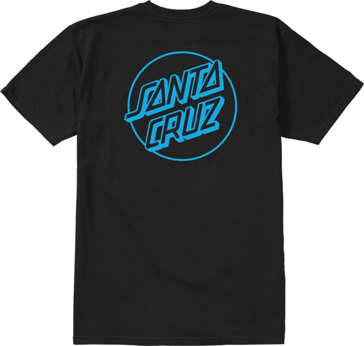 Emerica X Santa Cruz Logo Drop T-Shirt - Black