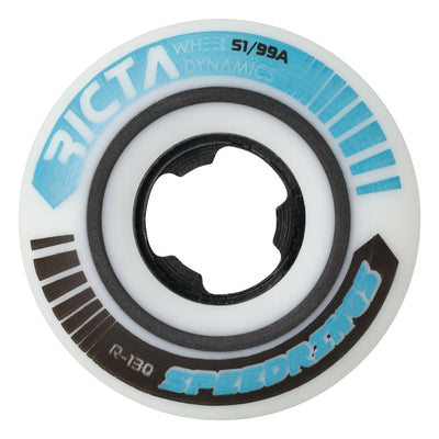 Ricta Speedrings Slim Wheels 51mm 99a - Blue (Set) - X747X