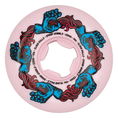Slime Balls Infinity Hand Speed Balls Wheels 53mm 99a - Pink (Set of 4) - X747X
