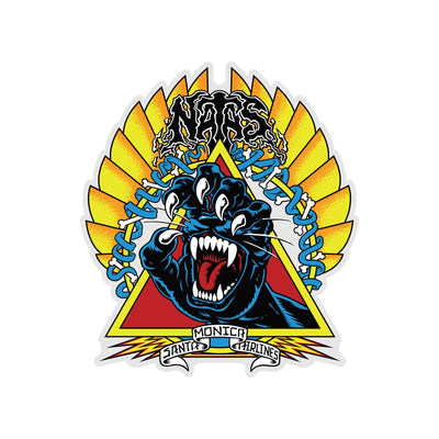 Santa Cruz Natas Screaming Panther Sticker - X747X