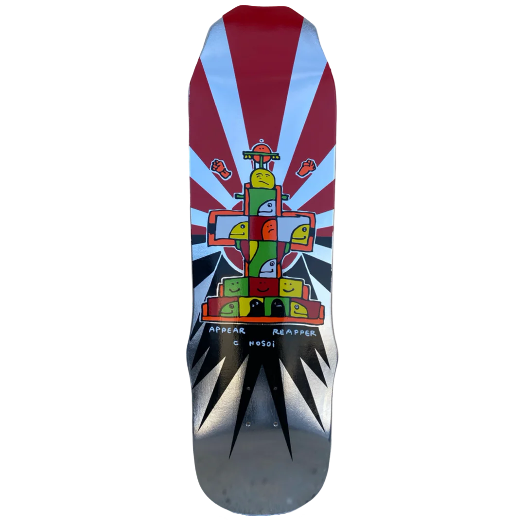 Hosoi Mark Gonzales Gonz 93 LTD Silver Foil 9" Skateboard Deck