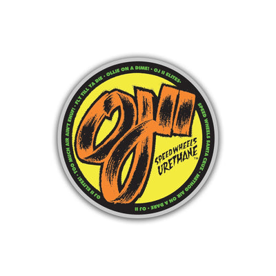 OJ 2 Speed Wheels Mini Sticker - X747X
