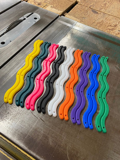 LIL JAWNS "SLIM WORMS" SKATEBOARD RAILS - X747X