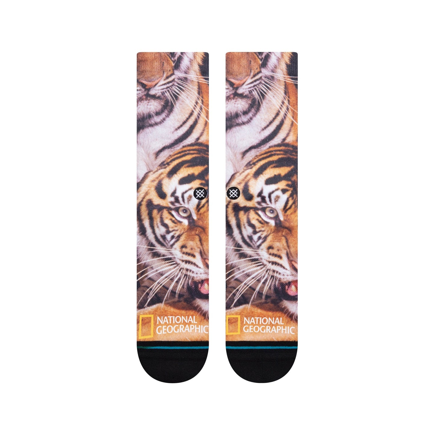 Stance Two Tigers Crew Socks - Black