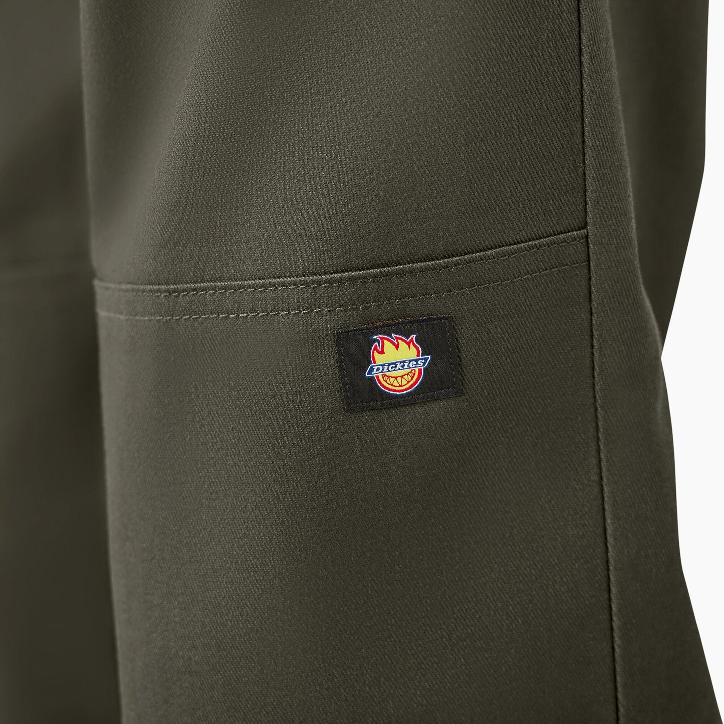 Dickies X Spitfire Twill Double Knee Pants - Olive Green
