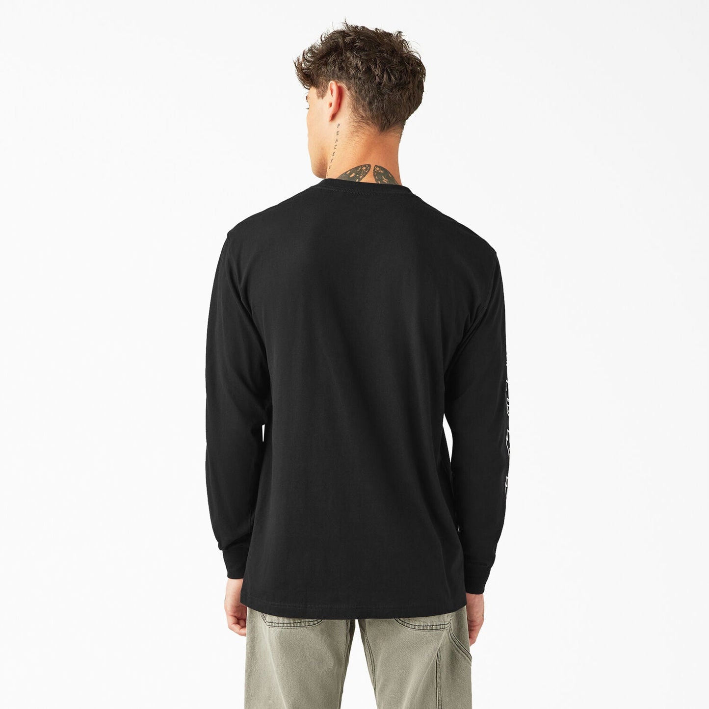 Dickies X Spitfire Knit Long Sleeve T-Shirt - Black