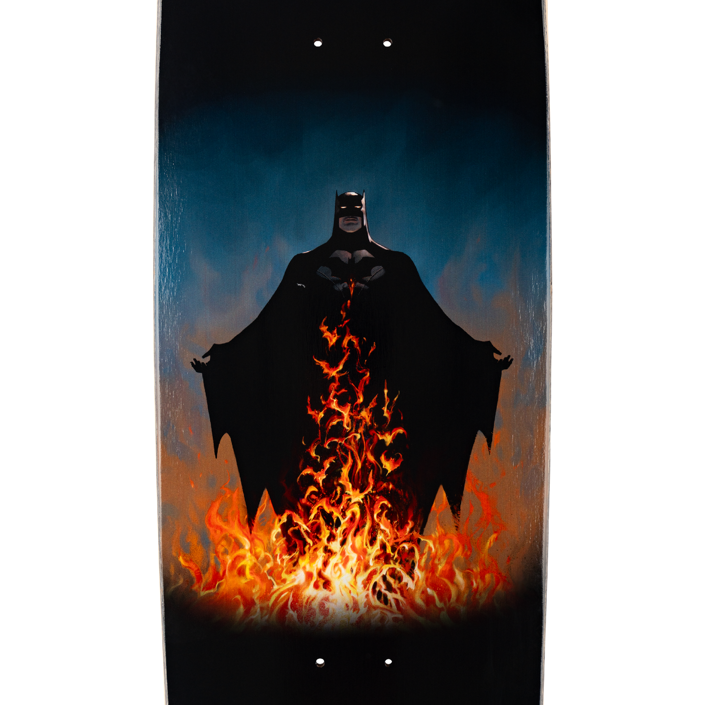 Welcome x Batman Bat Flames on Boline 2.0 Deck - 9.5″ Black