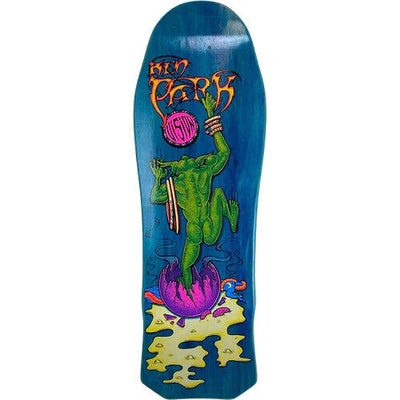 Vision Ken Park III Modern Concave Deck - 10″ Blue Stain - X747X