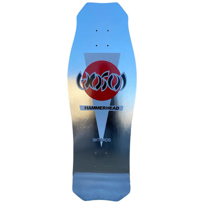 Hosoi O.G. Hammerhead Limited Colorway Skateboard Deck - 10.5″ Silver Foil - X747X