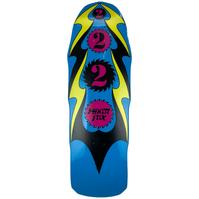 Schmitt Stix Ripsaw 2 Skateboard Deck - 10" Blue Dip - X747X