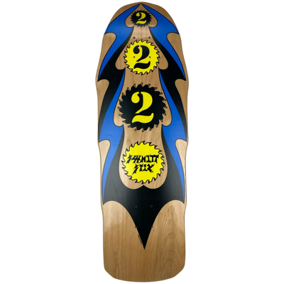Schmitt Stix Ripsaw 2 Skateboard Deck - 10" Natural