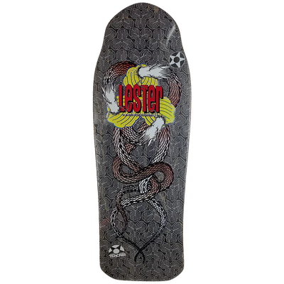 Tracker Lester Kasai Twin Dragon Deck - 10.5" Black Stain - X747X