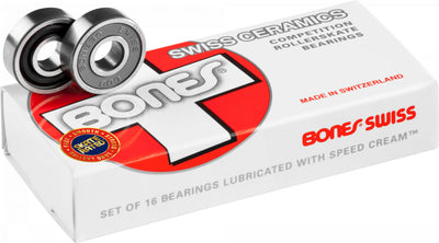 Bones Swiss Ceramic Bearings 8mm (Set of 16) - X747X