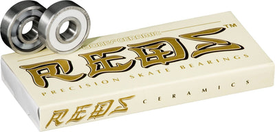 Bones® Ceramic Super REDS® Skateboard Bearings 8 pack - X747X