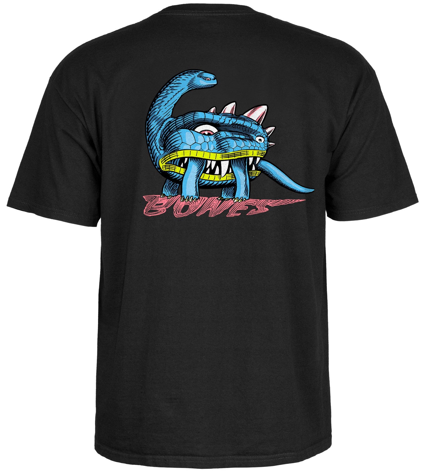 Bones Dino-Sortas T-shirt - Black - X747X