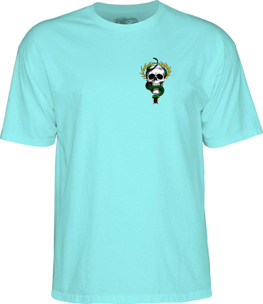 Powell Peralta McGill Skull and Snake T-shirt - Celadon