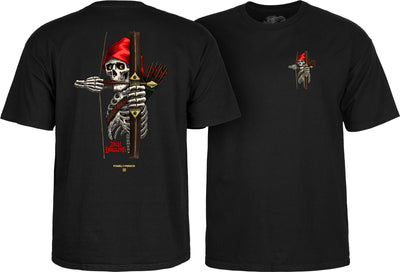 Powell Peralta Zach Doelling Archer T-Shirt - Black - X747X