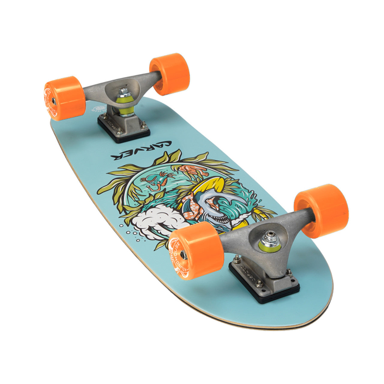 Carver Shark Shredder Mini C5 Surfskate Complete (V3) - 26″
