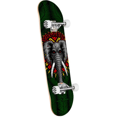 Powell Peralta Mike Vallely Elephant Birch Skateboard Complete - 7.5" Green - X747X